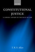 Cover for Constitutional Justice