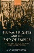 Cover for Human Rights and the End of Empire