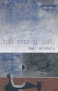 Cover for Truth -- Meaning -- Reality