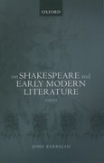 Cover for On Shakespeare and Early Modern Literature