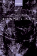 Cover for The Syntax of Old Norse