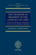 Cover for The Transfer of Property in the Conflict of Laws