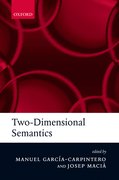 Cover for Two-Dimensional Semantics