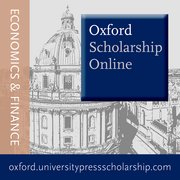 Cover for Oxford Scholarship Online - Economics and Finance