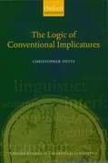 Cover for The Logic of Conventional Implicatures