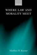 Cover for Where Law and Morality Meet