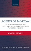 Cover for Agents of Moscow