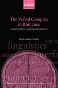 Cover for The Verbal Complex in Romance