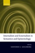 Cover for Internalism and Externalism in Semantics and Epistemology