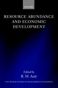 Cover for Resource Abundance and Economic Development