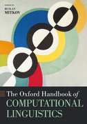 Cover for The Oxford Handbook of Computational Linguistics