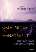 Cover for Great Minds in Management