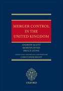 Cover for Merger Control in the United Kingdom