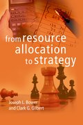 Cover for From Resource Allocation to Strategy