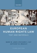 Cover for European Human Rights Law