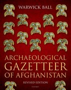 Cover for Archaeological Gazetteer of Afghanistan
