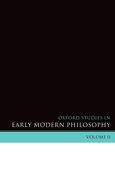 Cover for Oxford Studies in Early Modern Philosophy