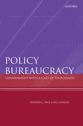 Cover for Policy Bureaucracy
