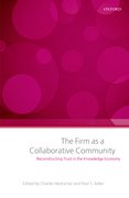 Cover for The Firm as a Collaborative Community