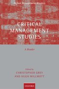 Cover for Critical Management Studies