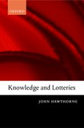 Cover for Knowledge and Lotteries