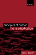 Cover for Principles of Human Rights Adjudication