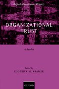 Cover for Organizational Trust