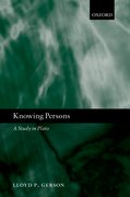 Cover for Knowing Persons