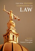 Cover for The New Oxford Companion to Law
