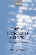 Cover for English Dictionaries 800-1700