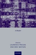 Cover for Knowledge Management and Organizational Learning