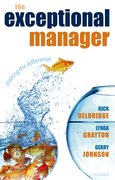 Cover for The Exceptional Manager