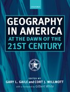 Cover for Geography in America at the Dawn of the 21st Century