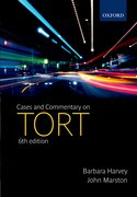 Cover for Cases and Commentary on Tort