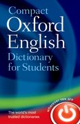 Cover for Compact Oxford English Dictionary for University and College Students