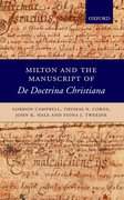 Cover for Milton and the Manuscript of <em>De Doctrina Christiana</em>