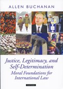 Cover for Justice, Legitimacy, and Self-Determination