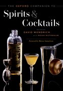 Cover for The Oxford Companion to Spirits and Cocktails