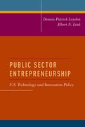 Cover for Public Sector Entrepreneurship