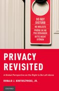 Cover for Privacy Revisited - 9780199315215