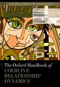 Cover for The Oxford Handbook of Coercive Relationship Dynamics