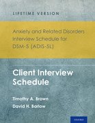 Cover for Anxiety and Related Disorders Interview Schedule for DSM-5 (ADIS-5) - Lifetime Version