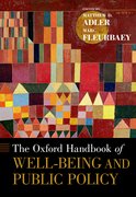Cover for The Oxford Handbook of Well-Being and Public Policy