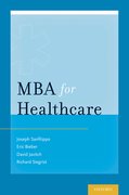 Cover for MBA for Healthcare