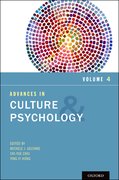 Cover for Advances in Culture and Psychology