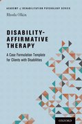 Cover for Disability-Affirmative Therapy - 9780199337323