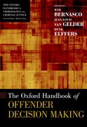 Cover for The Oxford Handbook of Offender Decision Making - 9780199338801