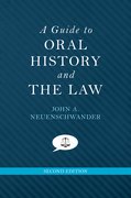 Cover for A Guide to Oral History and the Law
