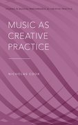 Cover for Music as Creative Practice