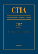 Cover for CTIA: Consolidated Treaties & International Agreements 2012 Volume 5